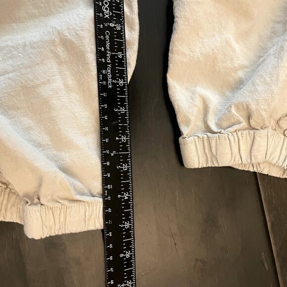 Frank & Eileen Jameson Jogger Pants Cream Women's Size 12 - Picture 7 of 9